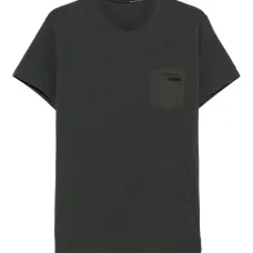 Футболка с нашивкой-логотипом