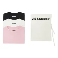 Комплект из трех футболок с нашивкой-логотипом