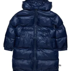 пуховик с логотипом