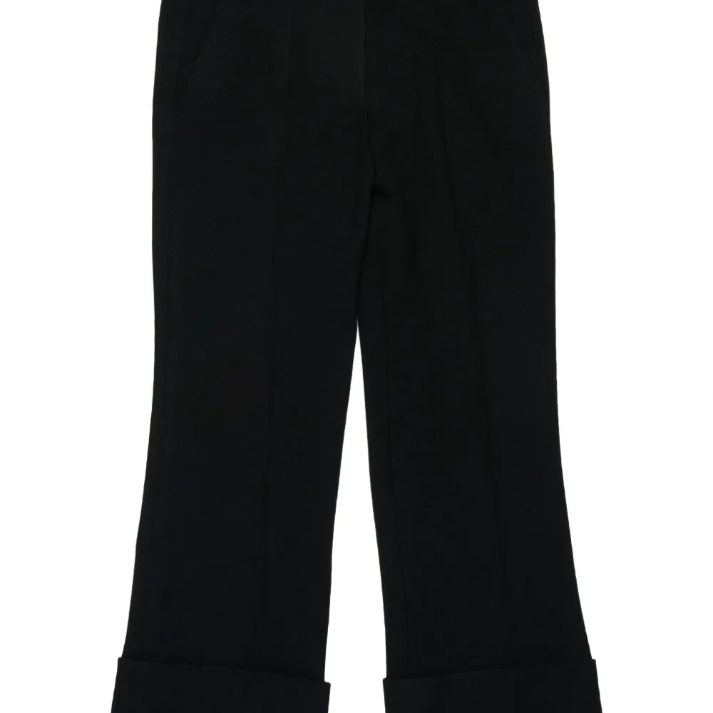 Брюки с нашивкой-логотипом