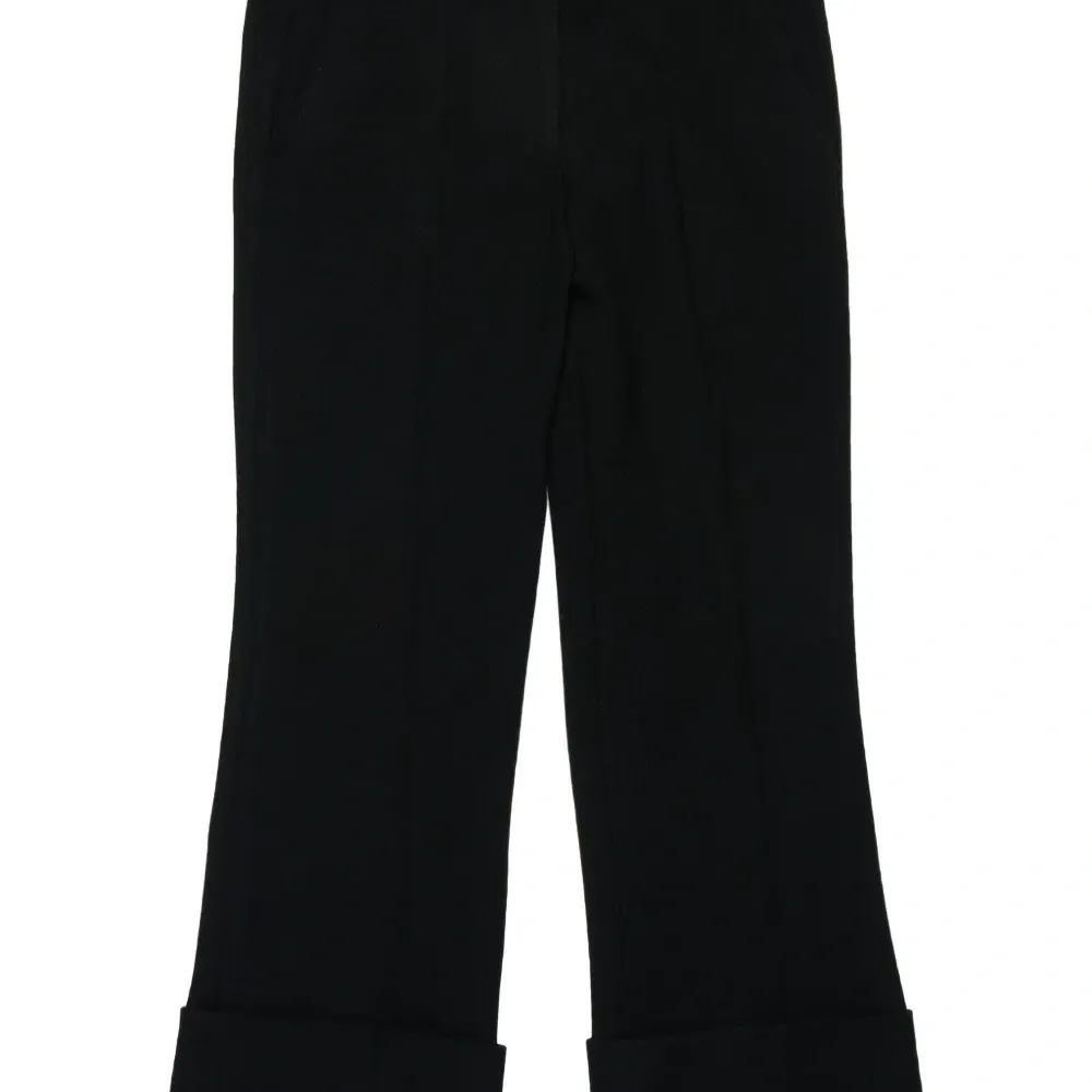 Брюки с нашивкой-логотипом