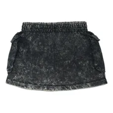 джинсовая юбка с карманами карго