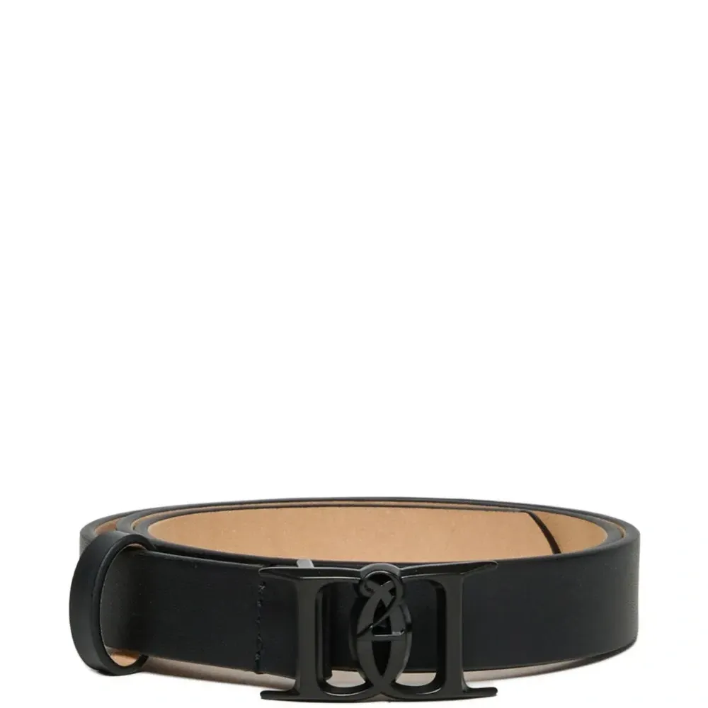 Ремень с пряжкой-логотипом