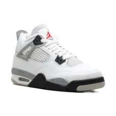 кроссовки Air Jordan 4 Retro White Cement кроссовки Air Jordan 4 Retro White Cement