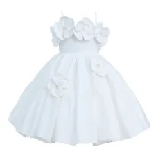 Платье с цветочным декором