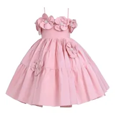 Платье с цветочным декором