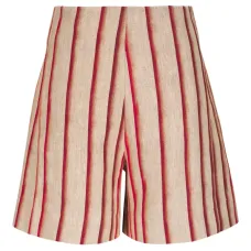 полосатые шорты с завышенной талией полосатые шорты с завышенной талией