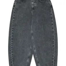 джинсы с нашивкой-логотипом