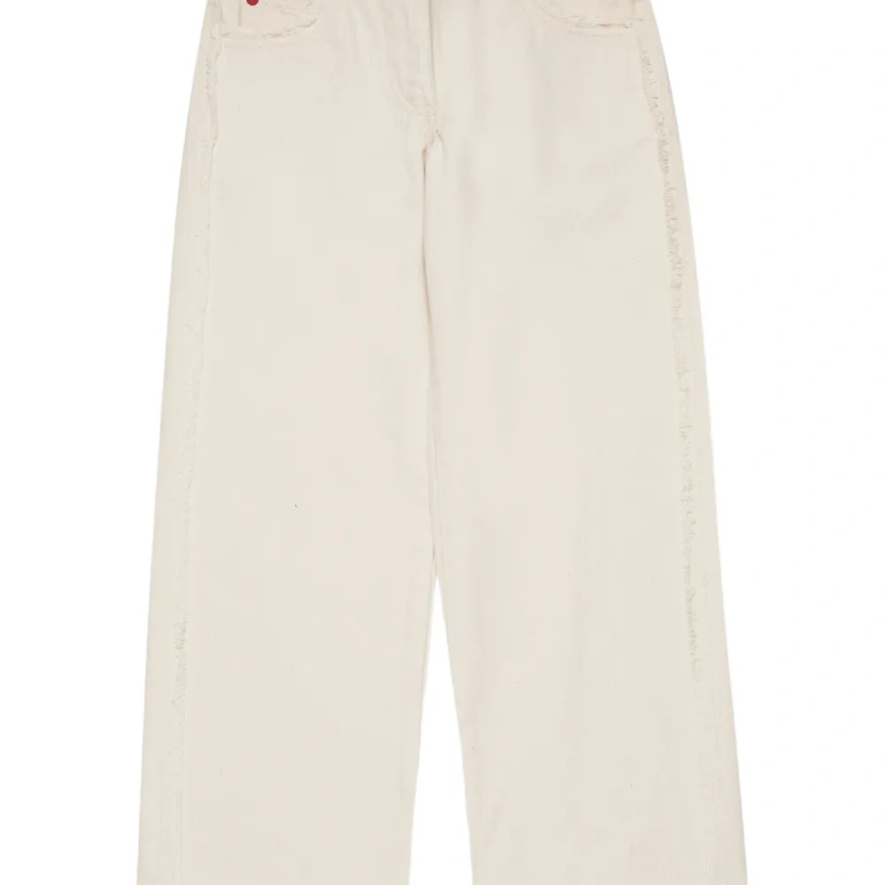 джинсы с нашивкой-логотипом