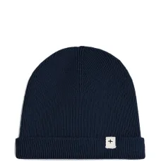 Шапка бини с нашивкой-логотипом