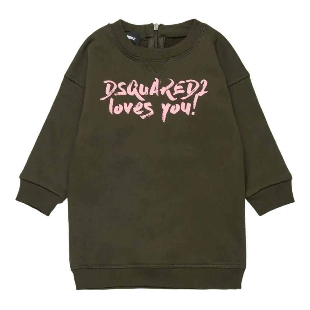 Платье с логотипом