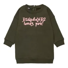 Платье с логотипом