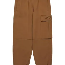 Спортивные брюки с вышитым логотипом