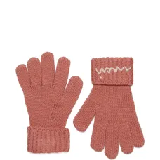 Перчатки с вышитым логотипом