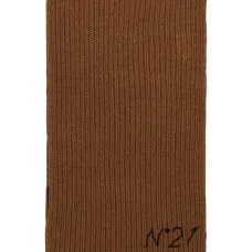 Шарф с вышитым логотипом