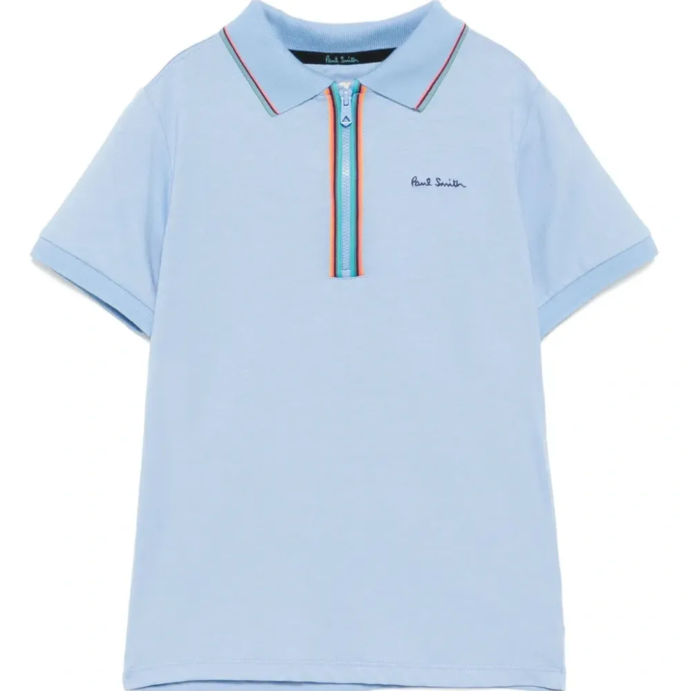 рубашка поло с вышитым логотипом