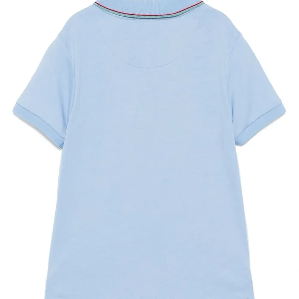 рубашка поло с вышитым логотипом