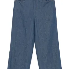 Брюки с нашивкой-логотипом