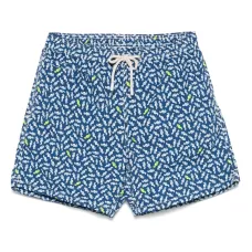 Плавки-шорты с графичным принтом Плавки-шорты с графичным принтом