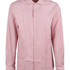 Полосатая рубашка с длинными рукавами