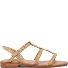 Сандалии с заклепками