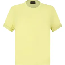 Футболка с подвернутыми рукавами