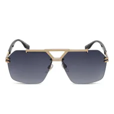 Солнцезащитные очки в геометричной оправе