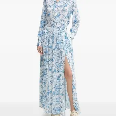 Платье макси Paige с цветочным принтом