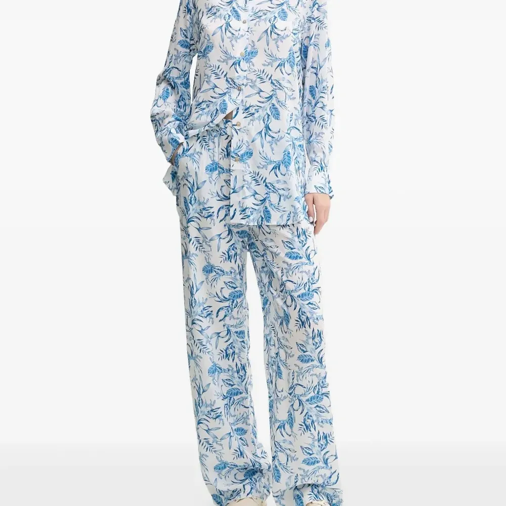 Брюки с принтом