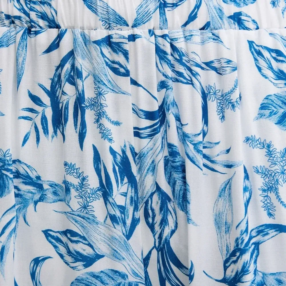 Брюки с принтом