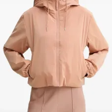 Куртка с капюшоном и кулиской