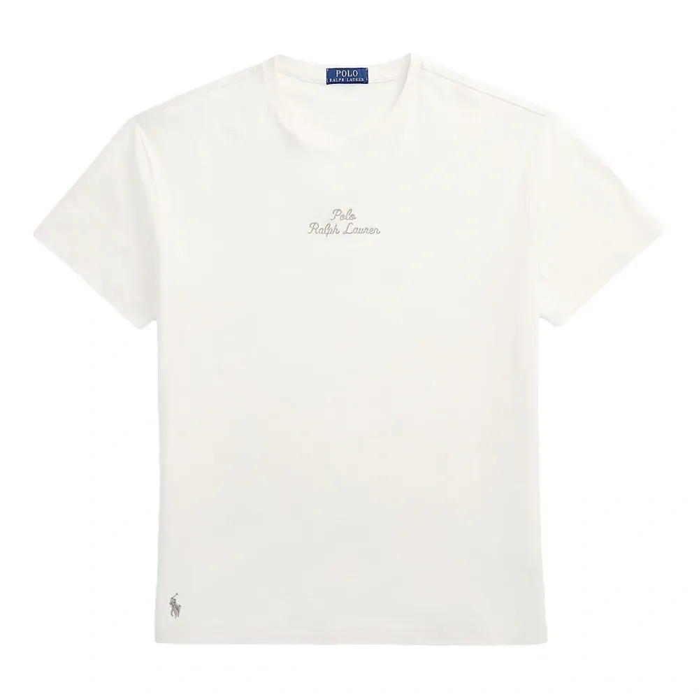 футболка с круглым вырезом