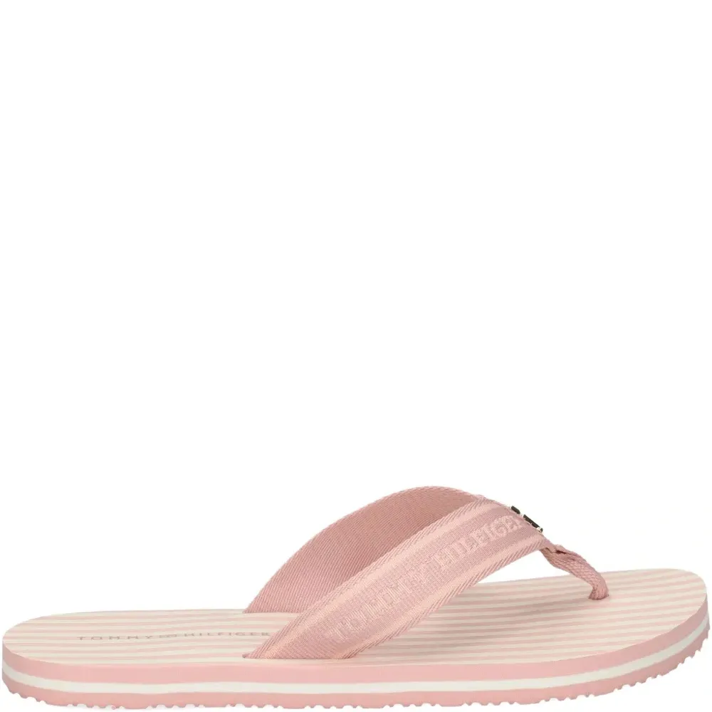 Шлепанцы в полоску