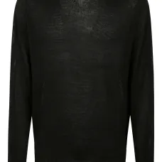 Свитер с круглым вырезом