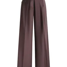 Бархатные брюки Gabrielle со складками