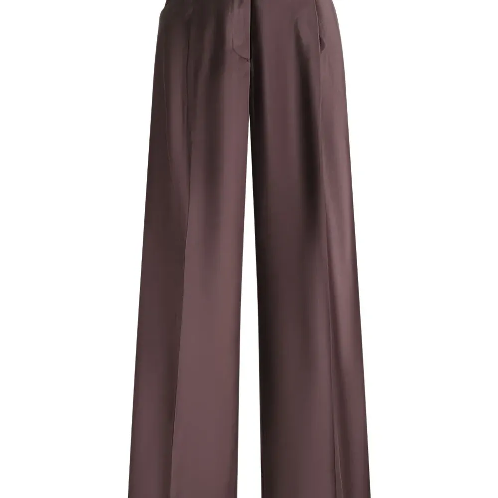 Бархатные брюки Gabrielle со складками