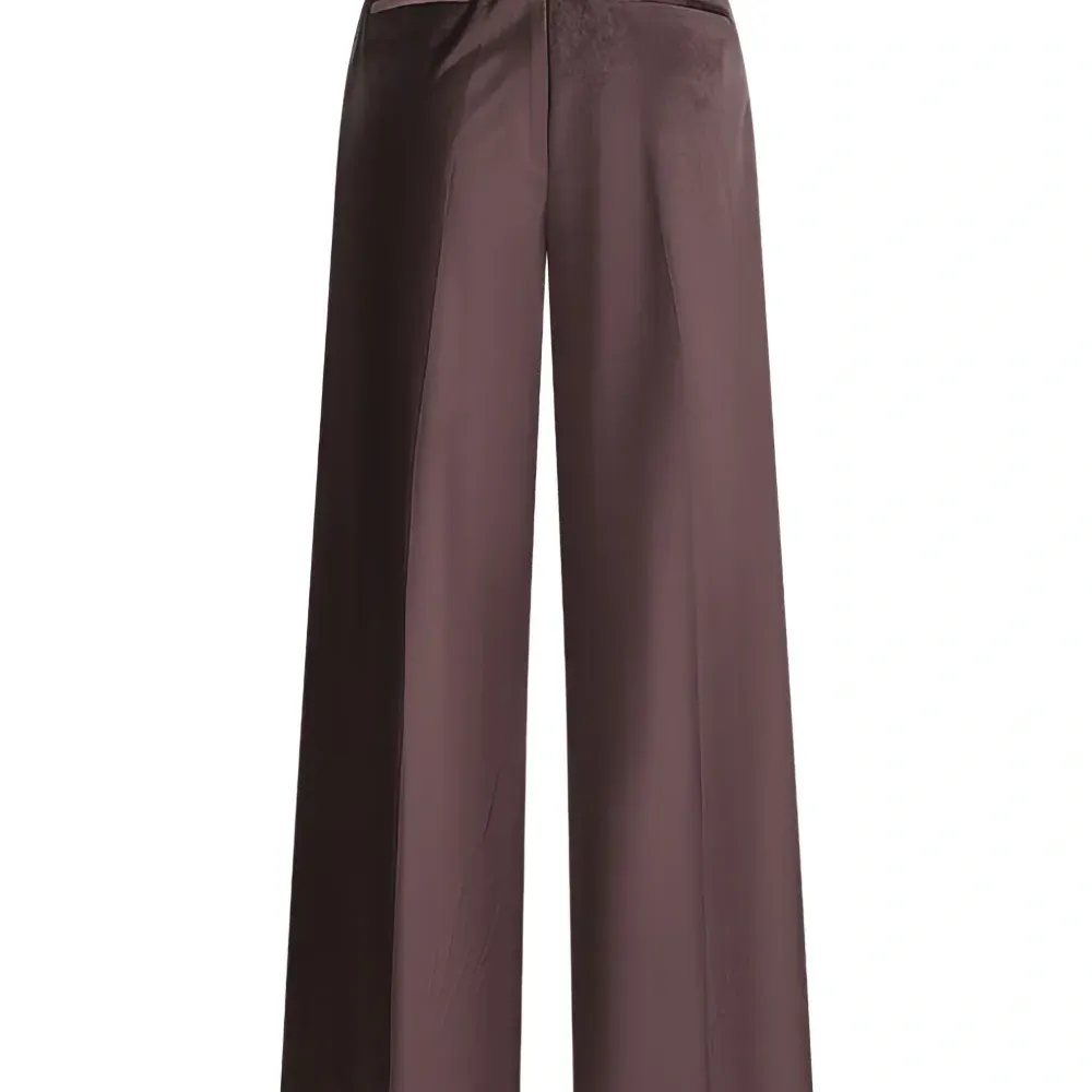 Бархатные брюки Gabrielle со складками