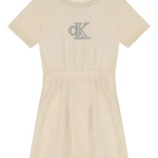 Платье с логотипом Glittery