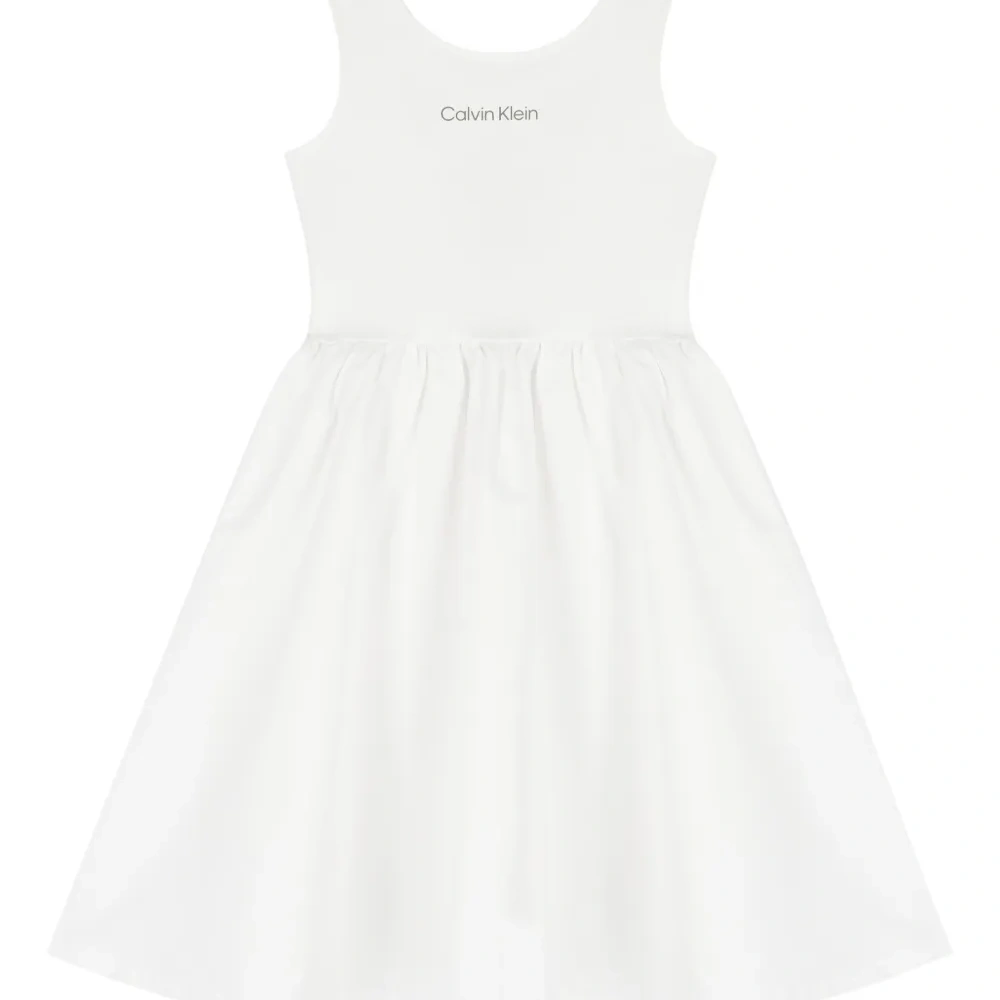 Платье с логотипом