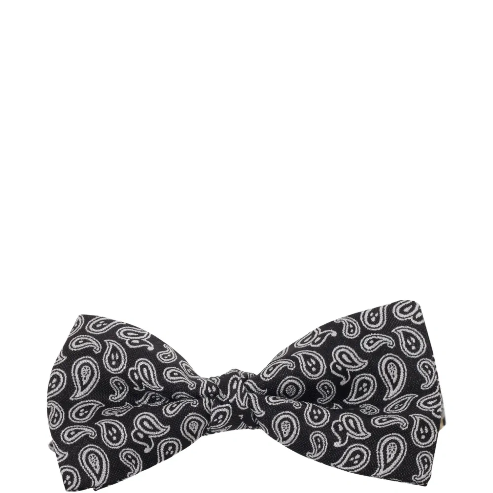 Галстук-бабочка с узором "пейсли"