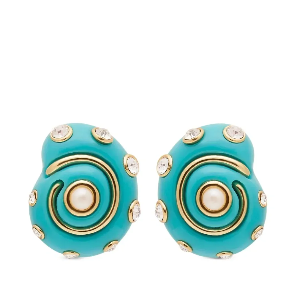 Серьги с кристаллами