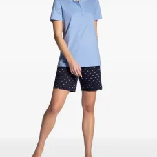 Пижама с планкой на пуговицах Пижама с планкой на пуговицах