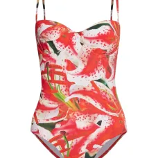 Купальник с цветочным принтом Купальник с цветочным принтом