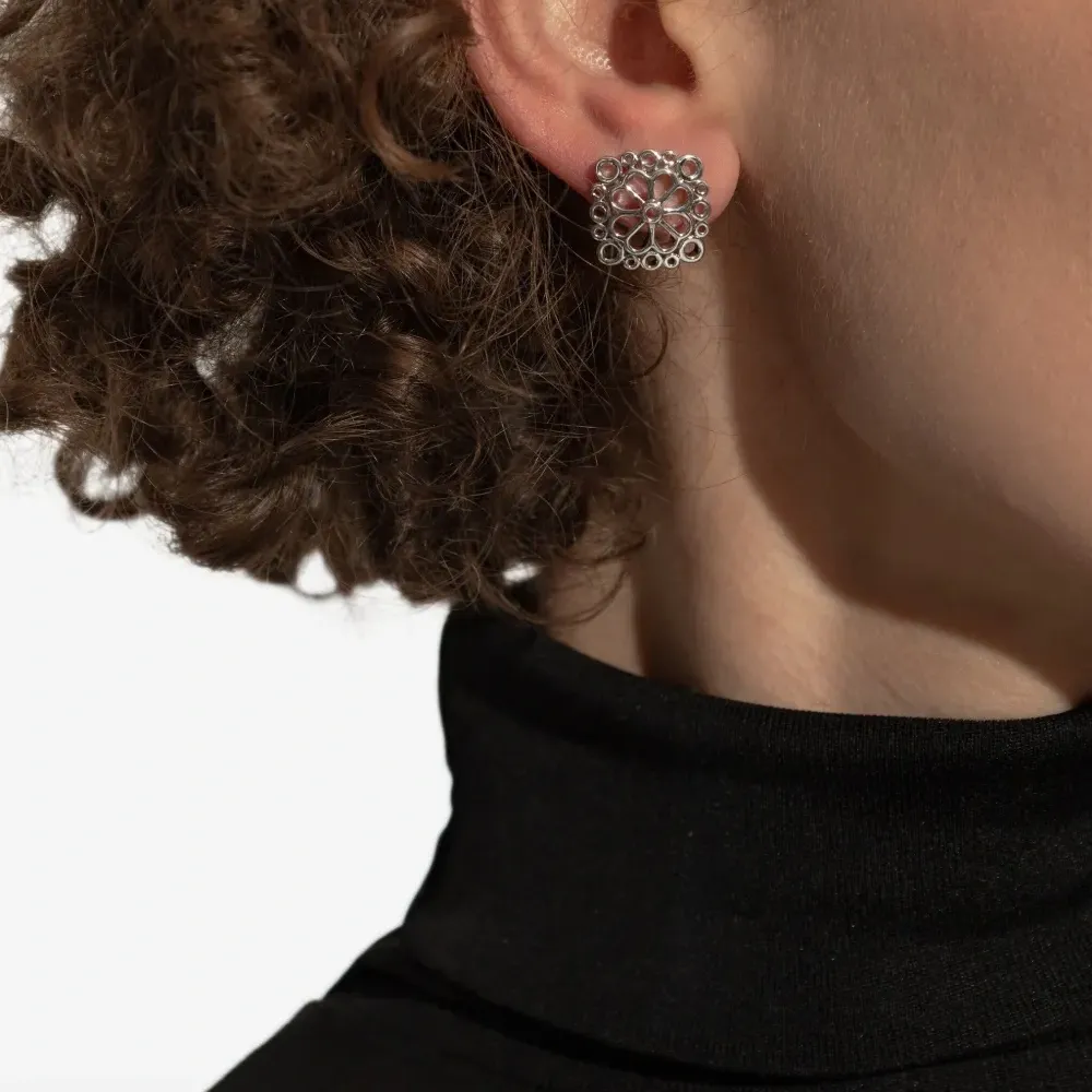 Серьги Flower Lace