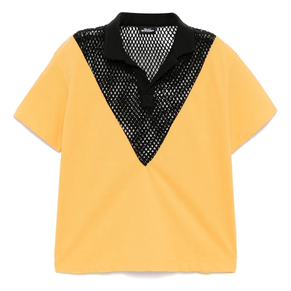 Кружевная рубашка поло