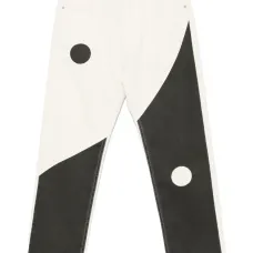 Джинсы в двух тонах