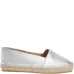 Эспадрильи с эффектом металлик