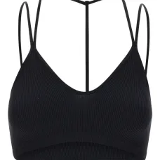 бюстгальтер в рубчик