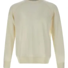 свитер с круглым вырезом