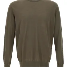 свитер с круглым вырезом свитер с круглым вырезом